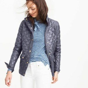J.Crew Downtown Field Jacket, pewter/gray NEW